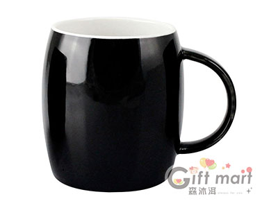 黑色雙色釉木桶杯-500c.c.