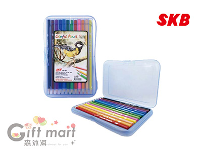 SKB-12色彩色鉛筆