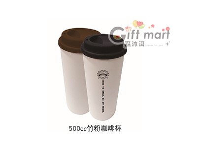 竹粉咖啡杯500cc(臺製)