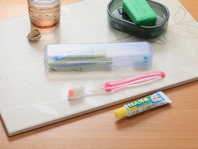 掀蓋盒牙刷牙膏旅行組
