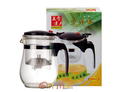 玻璃沖茶宜情杯