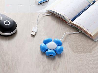 花朵造型4port USB HUB