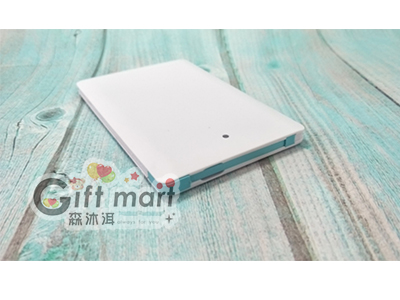 台製名片型行動電源3100(BSMI)