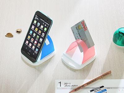 拖鞋手機名片座