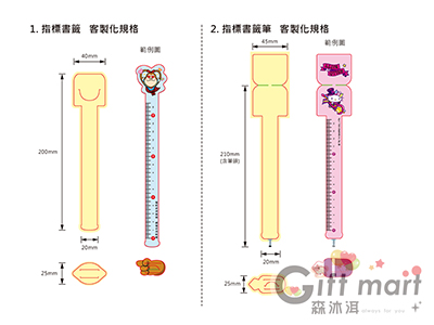 客製化指標書籤