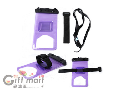 頸帶臂掛兩用防水手機袋