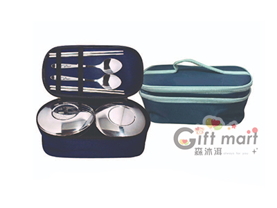 輕便戶外餐具雙人組(304不鏽鋼)