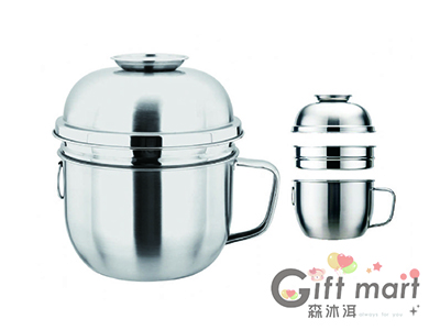 輕巧兩用快餐杯(#304不鏽鋼)