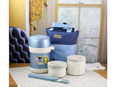 House Keeper 1.2L保溫提鍋餐袋組