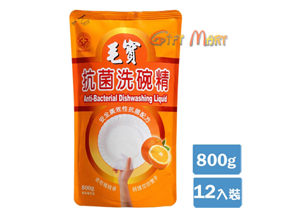 毛寶抗菌洗碗精補充包_800g