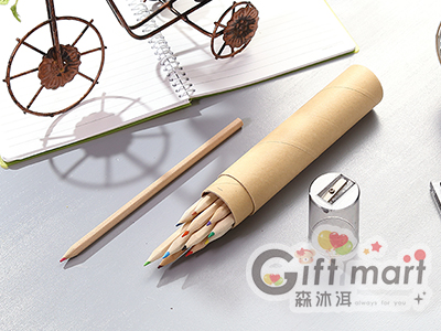 大桶裝12色鉛筆