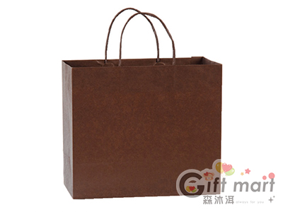 素色環保紙袋-29X25X13cm