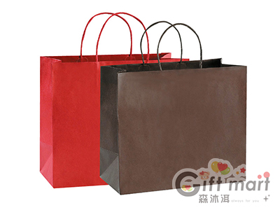 素色環保紙袋-32X28X15cm