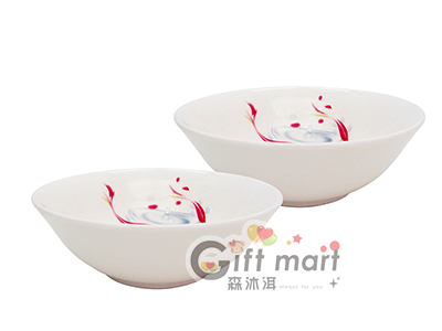 雙魚6吋早餐碗-2入