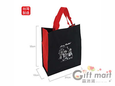 安妮兔直立式環保袋-中(臺製)