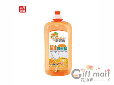 安妮兔橘油洗碗精-1000ML(臺製)