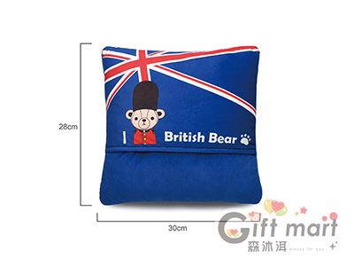 英國熊暖腳墊-英倫風