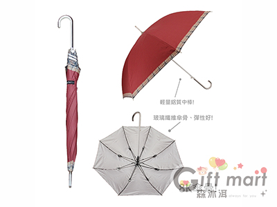 全纖維遮光銀膠防風自動傘