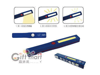 英國熊12LED吸鐵工具燈