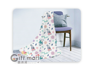 安妮兔冷氣毯3*5-花草