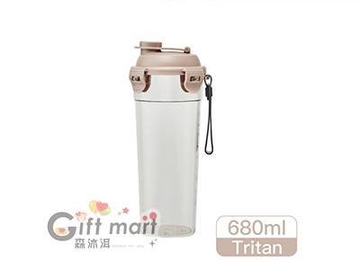680ml_樂扣壓扣蓋飲料杯(Tritan)