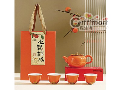 心想柿成茶具組