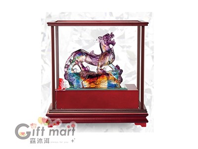 櫥窗藝品-貔貅(辟邪)琉璃