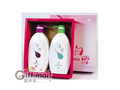 白雪葡萄籽(洗髮乳+沐浴乳)禮盒