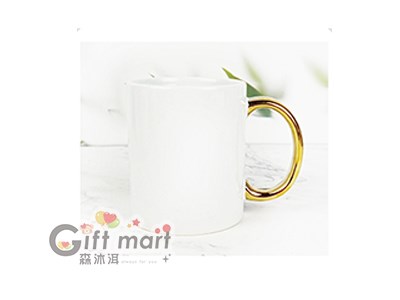金色把手馬克杯