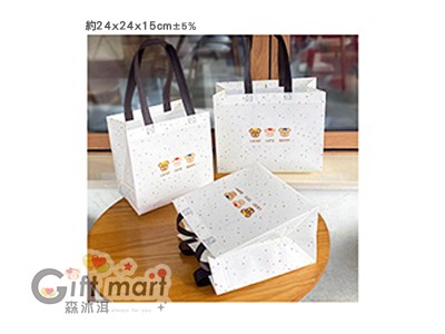 覆膜不織布提袋-熊