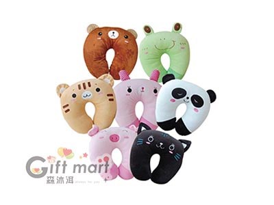 動物絨毛頸枕